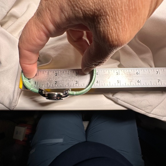 Birthstone Cuff Watch - March - Picture 6 of 7